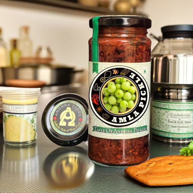 Amla Pickle — authentic Andhra pickle, handcrafted with traditional spices