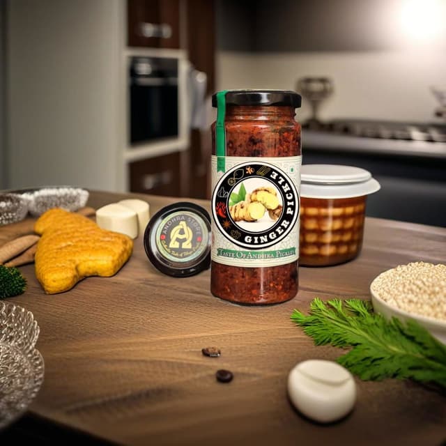 Ginger pickle — authentic Andhra style