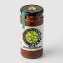 Amla Pickle — Andhra Store sealed glass jar on white background, hygienically packed