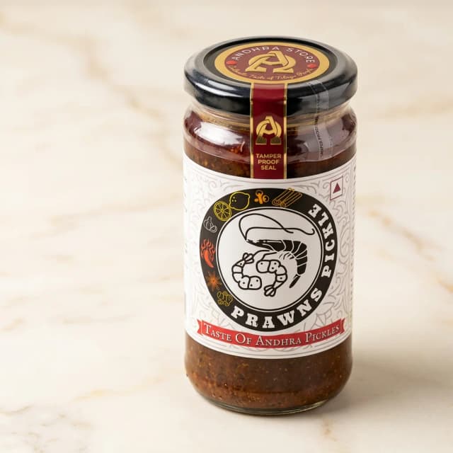 Prawns Pickle — authentic Andhra pickle, handcrafted with traditional spices