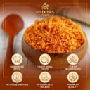 coconut podi infographic — traditional recipe, no preservatives, handcrafted Andhra style