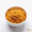 peanut podi — Andhra Store ceramic bowl on white background, product photography