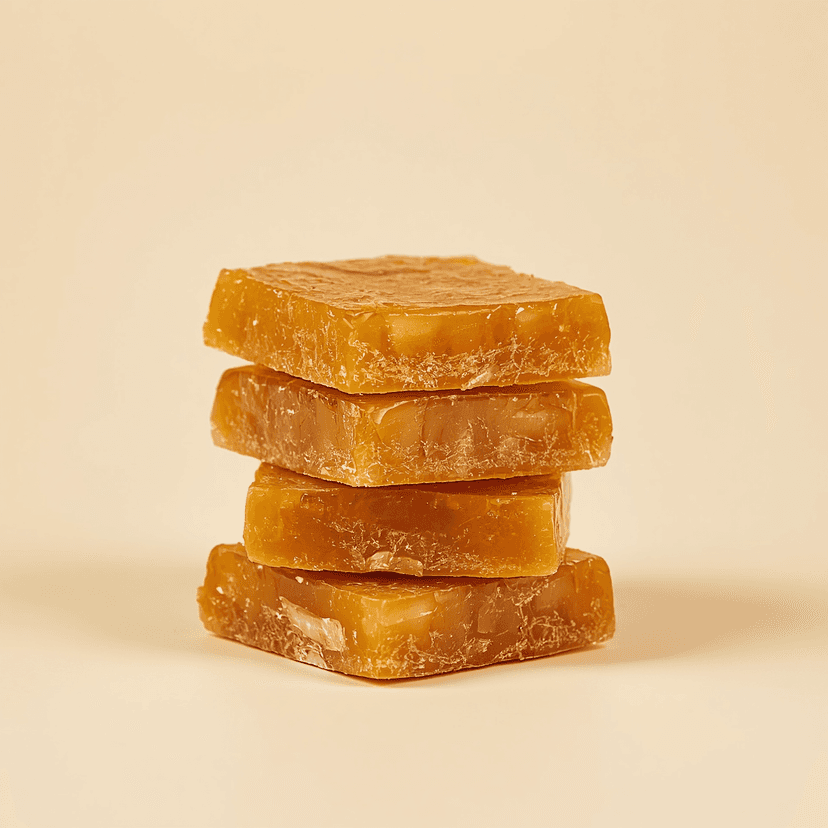 Ariselu — traditional Andhra rice and jaggery sweet, golden fried rounds with sesame seeds on cream background