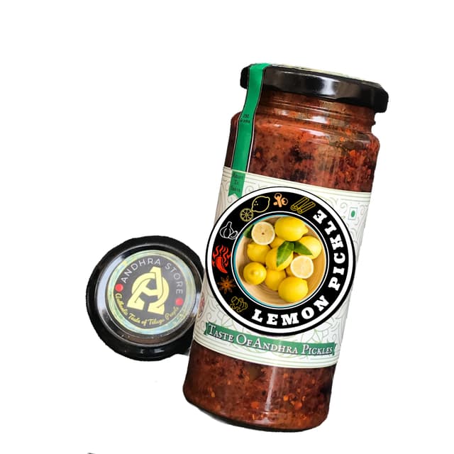 Lemon Pickle — authentic Andhra pickle, handcrafted with traditional spices